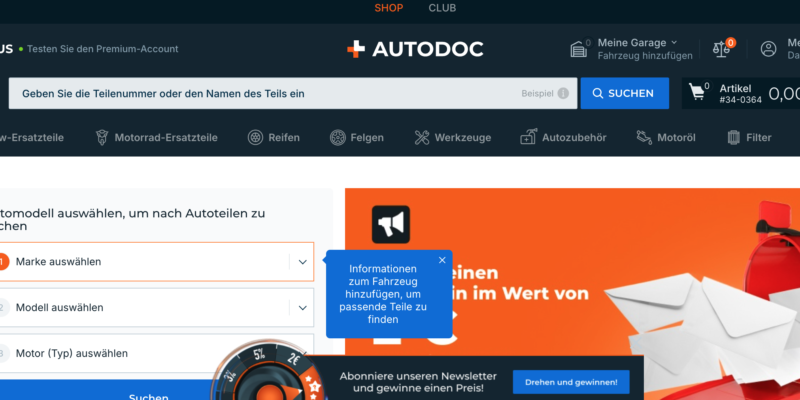 Autodoc – Zuverlässige Autoersatzteile und Werkzeug für Profis und Hobbymechaniker
