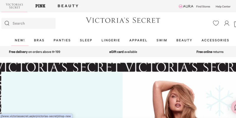 Victoria’s Secret – Where Luxury, Comfort & Confidence Meet