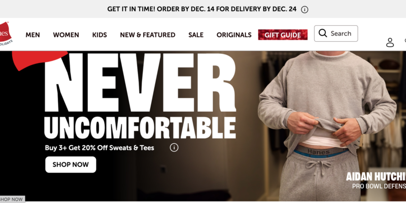 Hanes – Timeless, Comfortable Basics for the Entire Family