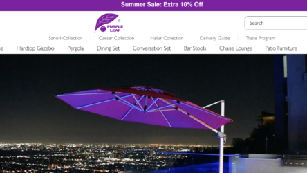 Purple Leaf Outdoor Furniture & Patio Essentials