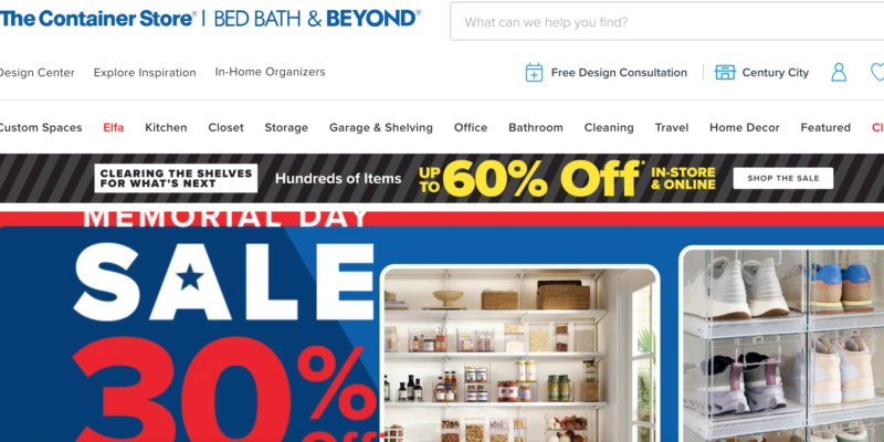 Premium Organization Solutions from The Container Store